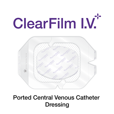 ClearFilm-IV - Bordered Central Venous Catheter Dressing.