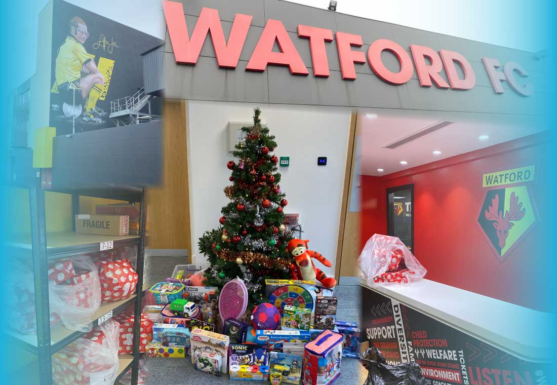 watford fc christmas toy drive